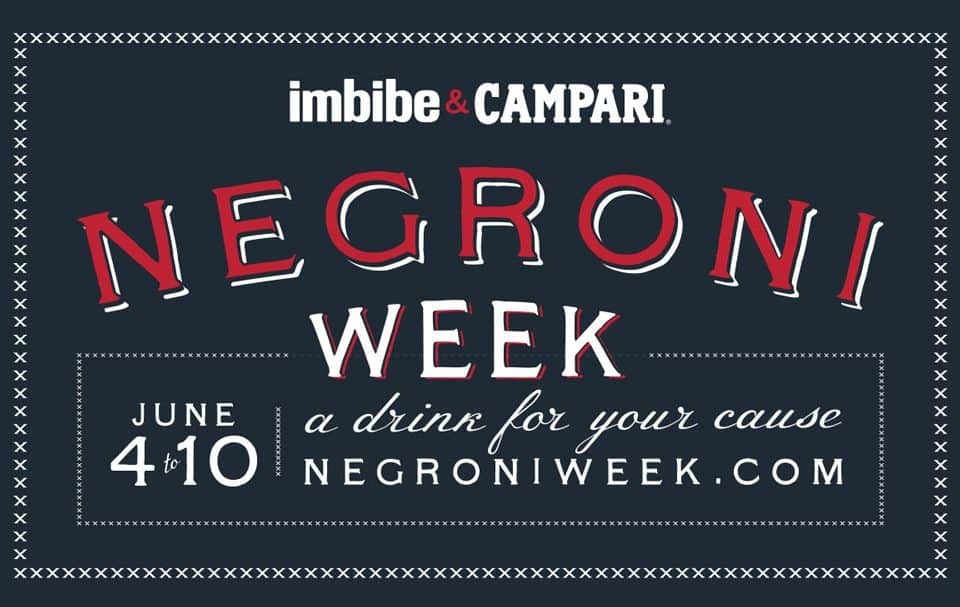 Negroni Week – A drink for your cause